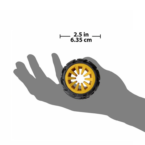 Изображение Игрушка-дозатор для лакомств "Мега" желтый/черный 6,4см Tonka от магазина Profzoo фото 4