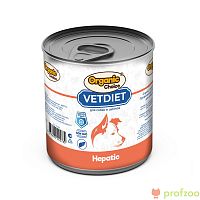 Изображение Organic Сhoice VET консервы Hepatic профилактика болезней печени для собак 340г от магазина Profzoo