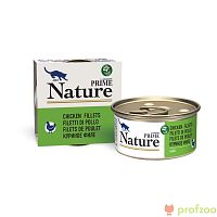 Изображение Prime Nature консервы Куриное филе в желе для кошек 85г от магазина Profzoo