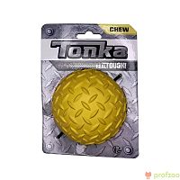 Изображение Игрушка "Мяч рифленый" желтый 8,9см Tonka от магазина Profzoo