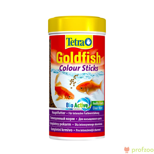Тетра Goldfish Color 100мл (палочки)