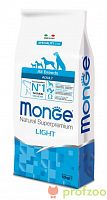 Изображение Monge Dog Spec. Light Лосось с рисом для собак 12кг от магазина Profzoo