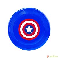 Изображение Игрушка Buckle-Down фрисби "Капитан Америка" мультицвет от магазина Profzoo