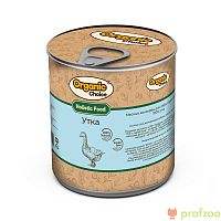Изображение Organic Сhoice консервы 100% Утка для собак 340г от магазина Profzoo