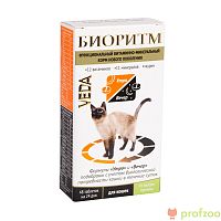 Изображение БИОРИТМ витаминно-минеральный корм со вкусом кролика для кошек 24г VEDA  от магазина Profzoo