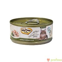 Изображение Мнямс Delicatesse консервы Тунец с макрелью в желе для кошек 70г от магазина Profzoo