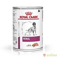 Роял Канин Ренал (канин) консервы для собак 410г