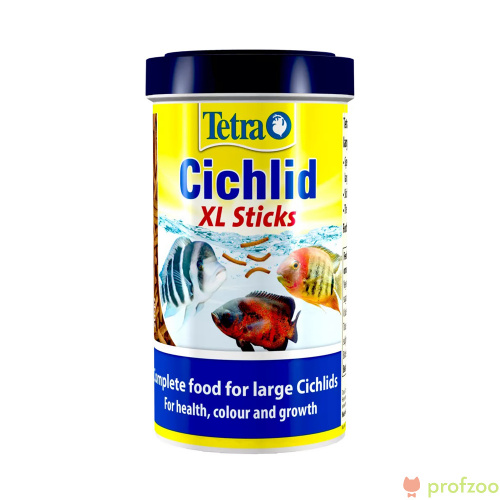 Тетра Cichlid XL Sticks 500мл (крупные палочки)