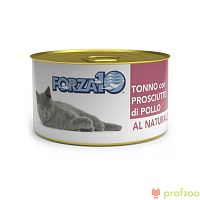 Изображение Forza10 консервы Тунец с куриной вечиной для кошек 75г от магазина Profzoo