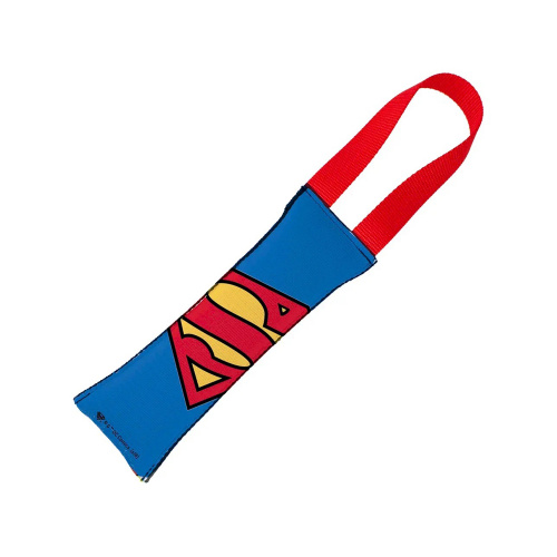 Изображение Игрушка-перетяжка Buckle-Down "Супермен" с пищалкой для тренировки мультицвет от магазина Profzoo фото 2