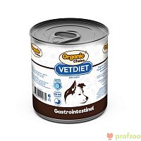Изображение Organic Сhoice VET консервы Gastrointestinal для собак с чувств.пищ. 340г от магазина Profzoo