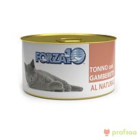Изображение Forza10 консервы Тунец с креветками для кошек 75г от магазина Profzoo