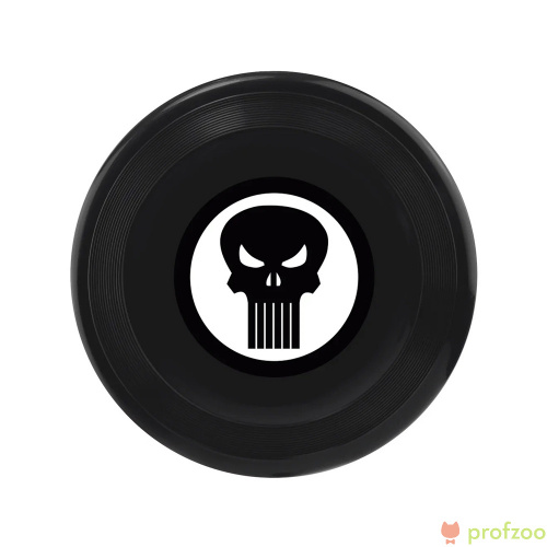 Изображение Игрушка Buckle-Down фрисби "Каратель" черный от магазина Profzoo