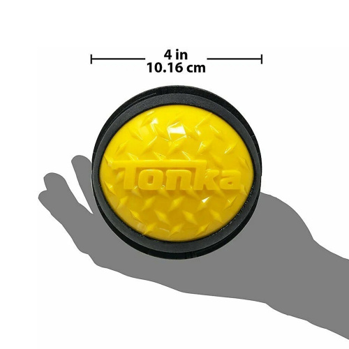 Изображение Игрушка "Мяч рифленый" желтый/черный 10,2см Tonka от магазина Profzoo фото 4