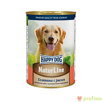 Изображение Хэппи Дог консервы паштет Ягненок с рисом для собак 970г от магазина Profzoo