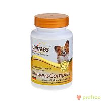 Изображение Витамины UNITABS BrewersComplex с Q10 с пивными дрожжами для мелких собак 100 таб. от магазина Profzoo