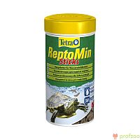 Tetra ReptoMin для водных черепах (палочки) 250мл