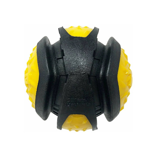 Изображение Игрушка "Мяч рифленый" желтый/черный 10,2см Tonka от магазина Profzoo фото 3