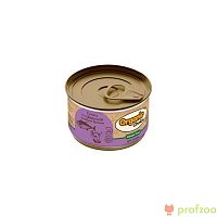 Изображение Organic Сhoice Low Grain консервы Тунец с говядиной в рыбном бульоне для кошек 70г от магазина Profzoo