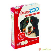 Изображение Доктор Зоо для собак Здоровье кожи и шерсти 90таб.  от магазина Profzoo