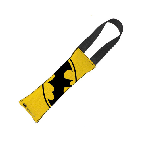 Изображение Игрушка-перетяжка Buckle-Down "Бэтмен" с пищалкой для тренировки черный от магазина Profzoo фото 2