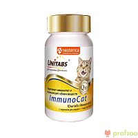 Изображение Витамины UNITABS ImmunoCat с Q10 для кошек 120 таб. от магазина Profzoo