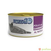 Изображение Forza10 консервы Курица с креветками для кошек 75г от магазина Profzoo