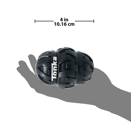 Изображение Игрушка-дозатор для лакомств тройной черный 10,2см Tonka от магазина Profzoo фото 4