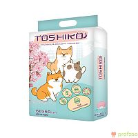 Изображение Пеленки впитывающие с ароматом сакуры 60х60см (10шт) Toshiko от магазина Profzoo