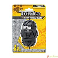 Изображение Игрушка-дозатор для лакомств тройной черный 10,2см Tonka от магазина Profzoo