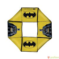 Изображение Игрушка Buckle-Down фрисби мягкая с пищалкой "Бэтмен" желтый от магазина Profzoo