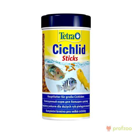 Тетра Cichlid Sticks 250мл (палочки)