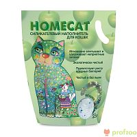 Изображение HOMECAT 3,8л Яблоко силикагель от магазина Profzoo
