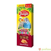 Happy Jungle палочки Мёд+Орехи для попугаев 3х30г