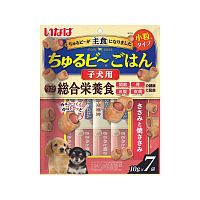 Изображение INABA ЧУРУ БИ Запечен.трубочки Куриное филе для щенков 70г от магазина Profzoo