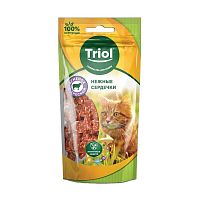 Изображение Нежные сердечки из ягненка с треской для кошек 40г Triol от магазина Profzoo