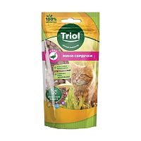 Изображение Мини-сердечки из утки для кошек 40г Triol от магазина Profzoo