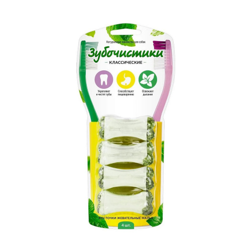 Изображение Зубочистики Косточки жевательные малые 76г от магазина Profzoo