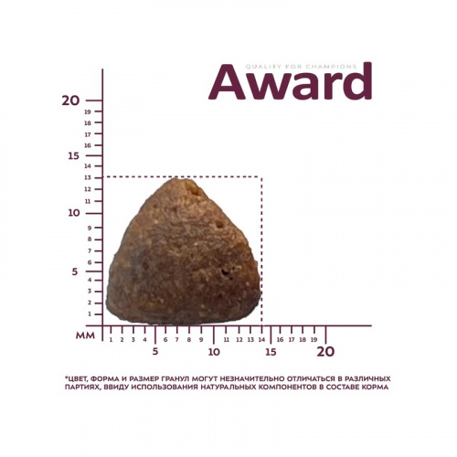 Изображение AWARD HYPO Свинина,брусника,груша,розмарин для взрослых собак всех пород 12кг от магазина Profzoo фото 5